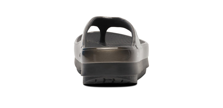 Women's OOmega Luxe Sandal - Titanium Mirror