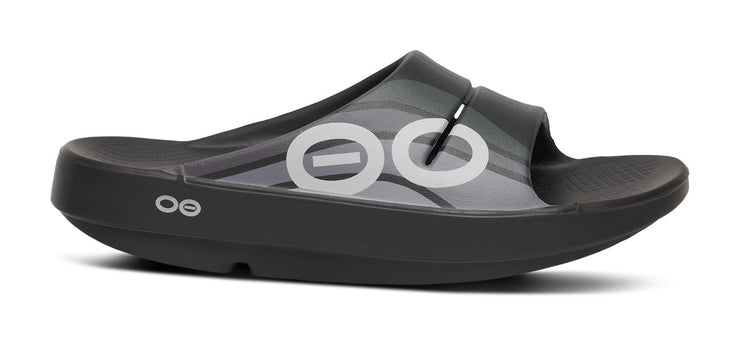 Women's OOahh Sport Slide Sandal - Black Wave