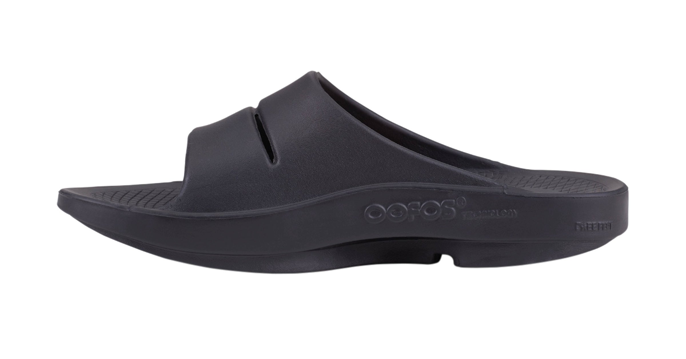 Women's OOahh Sport Slide Sandal - Matt Black