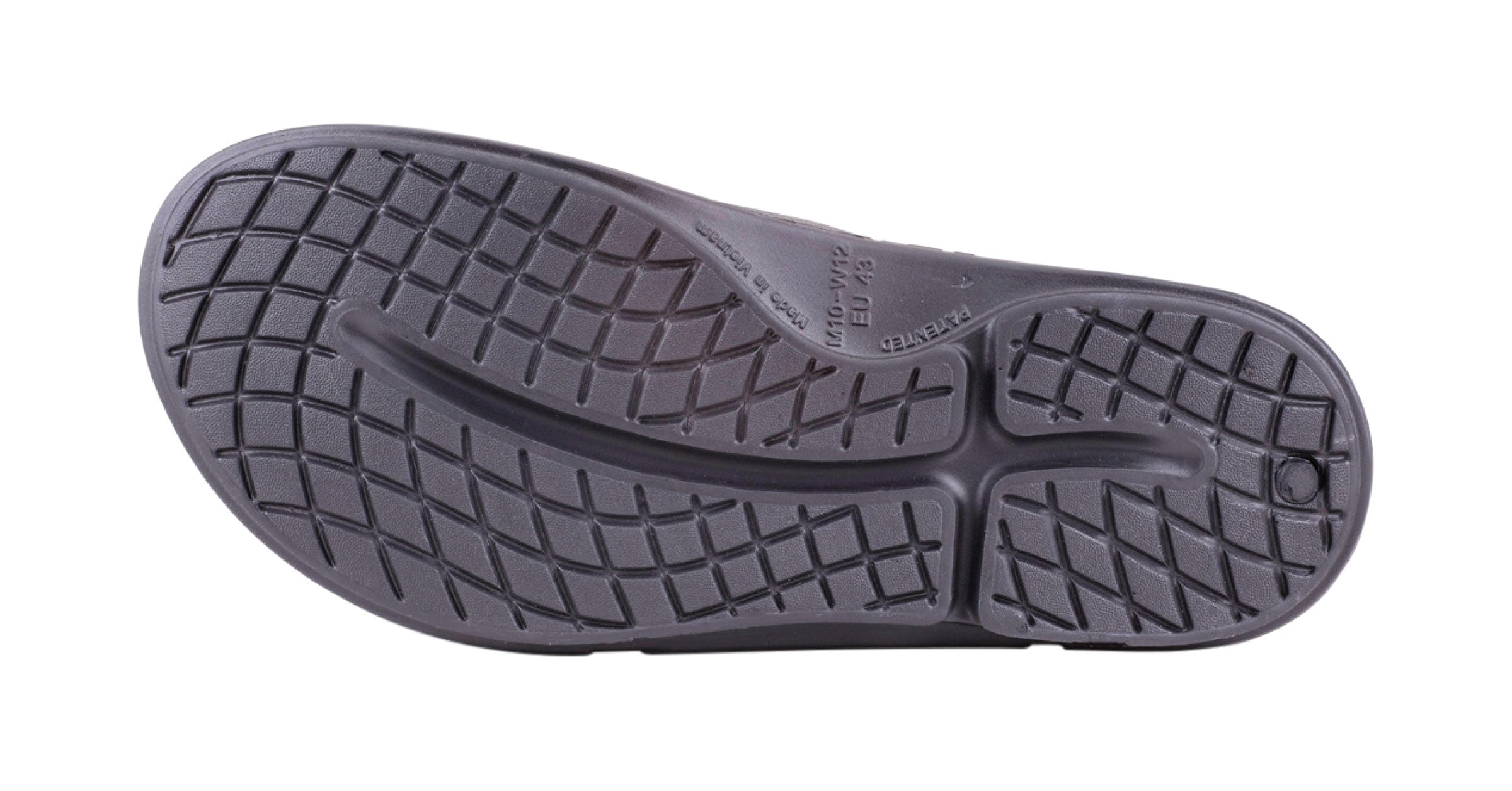 Men's OOahh Sport Flex Slide Sandal - Black
