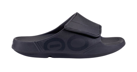 Women's OOahh Sport Flex Slide Sandal - Matt Black