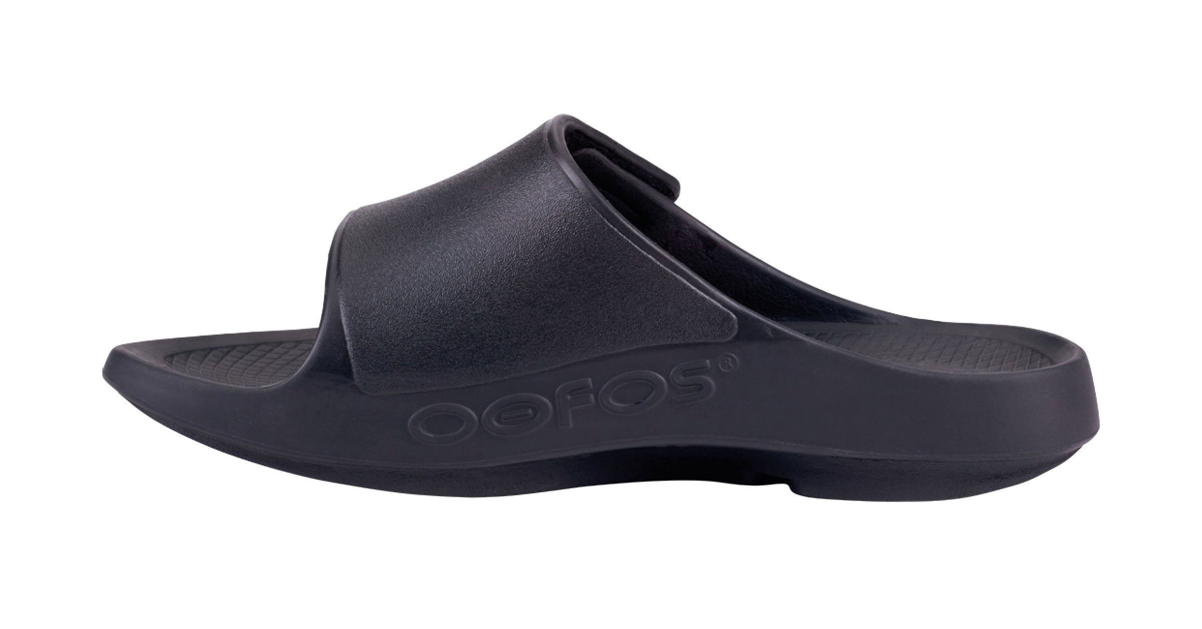 Men's OOahh Sport Flex Slide Sandal - Matt Black