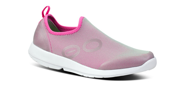 Women's OOmg Sport Shoe - White Fuchsia