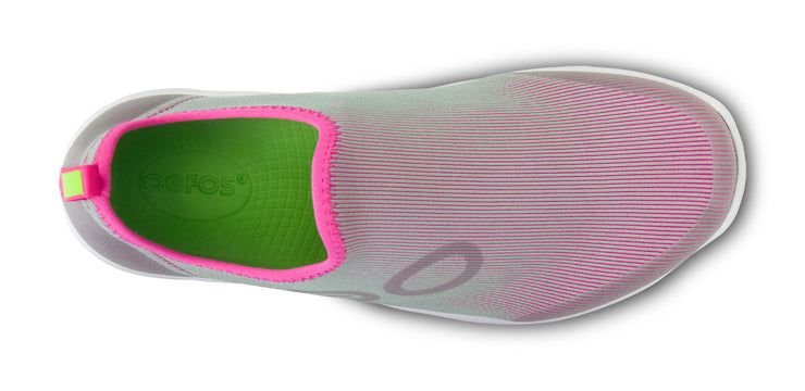 Women's OOmg Sport Shoe - White Fuchsia